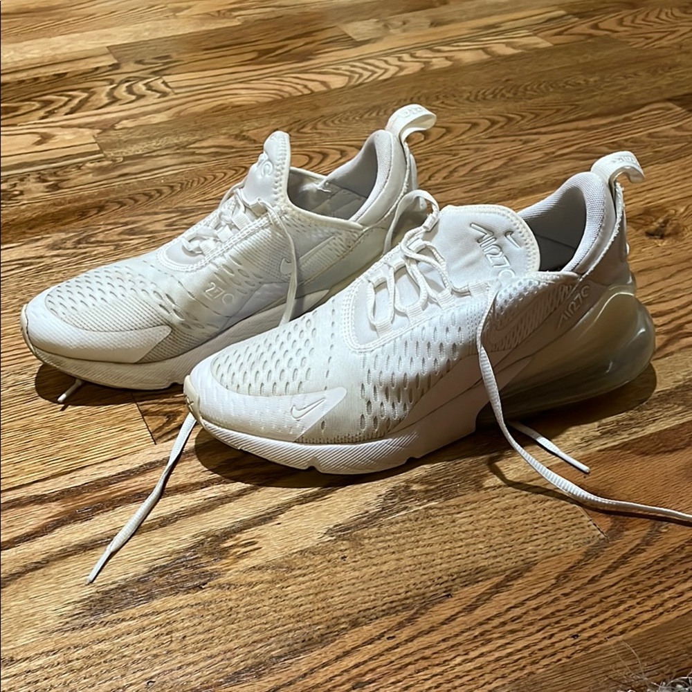 Nike Air 270s Solid White